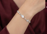 Butterfly Star 925 Silver Bracelet