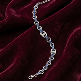 Royal Azure Link Bracelet in 925 Silver