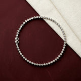 Shimmering Sphere 925 Silver Bracelet