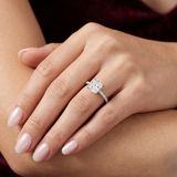 Sovereign Radiant Solitaire Ring – Premium 925 Silver