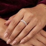 Olive Branch Laurel Eternity Band – Premium 925 Silver