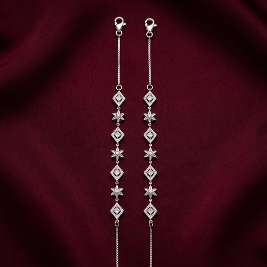 Starlight Nova 925 Silver Anklet