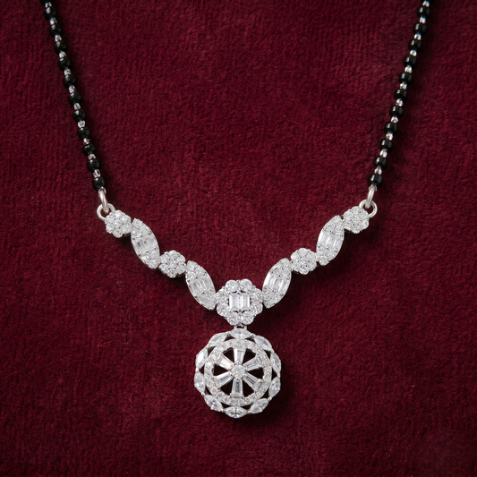 Celestia Royale 925 Silver Mangalsutra