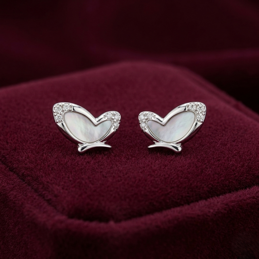 Sovereign Butterfly 925 Silver Studs