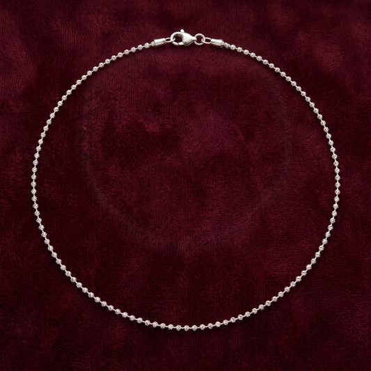 Ethereal Beaded 925 Silver Chain