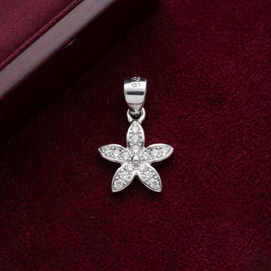 Radiant Starflower 925 Silver Pendant